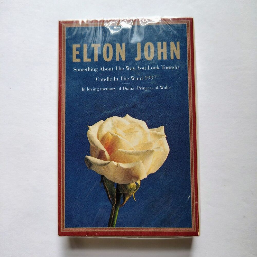 Elton John 1997 Candle In The Wind NEW Sealed Cassette Princess Diana Memorial